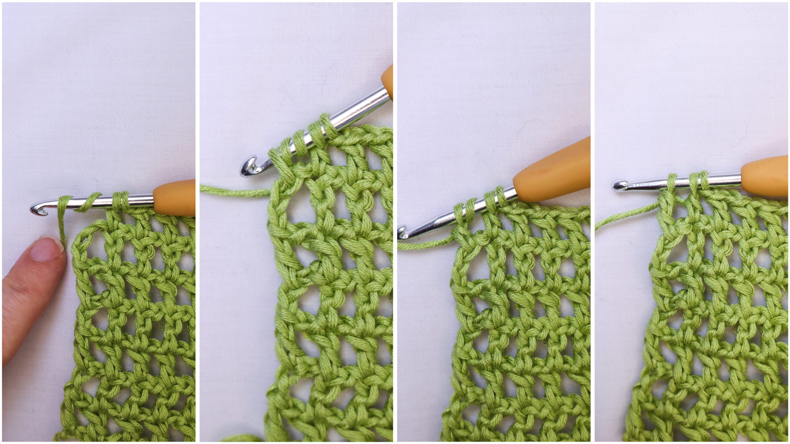 How to Decrease Mesh Stitch: Shaping Filet Crochet