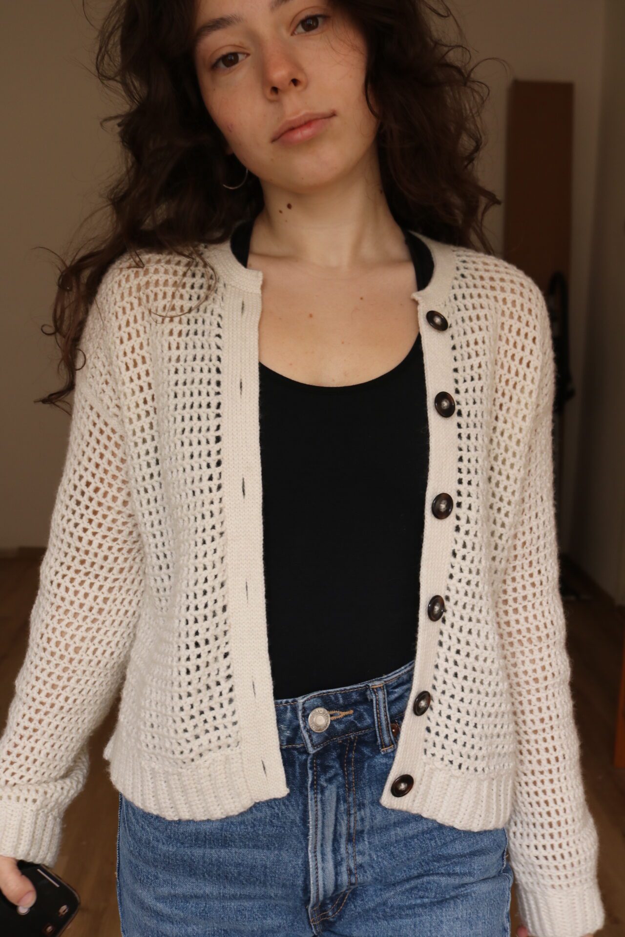 basic mesh cardigan basic mesh cardigan