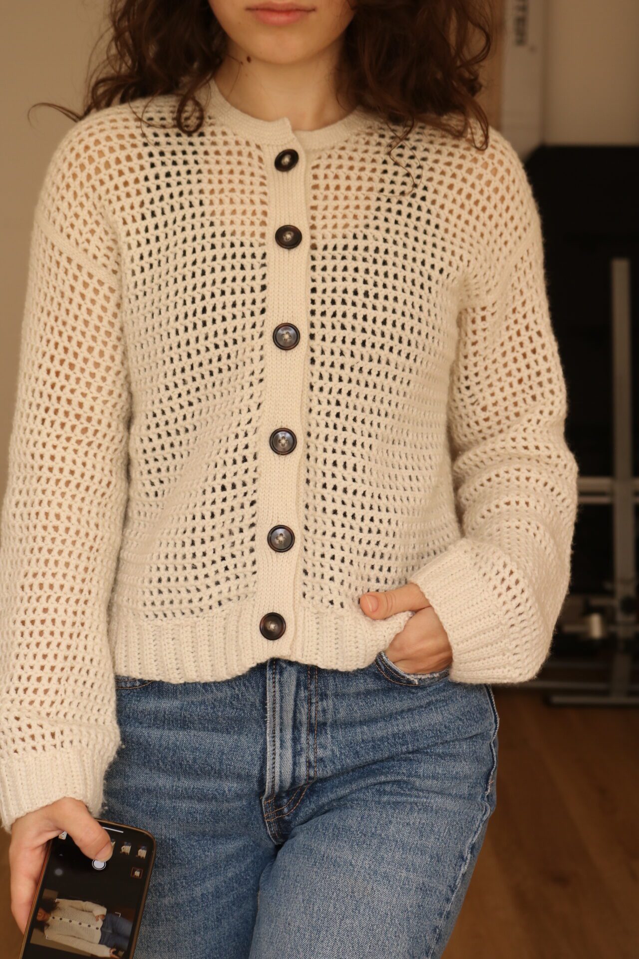 basic mesh cardigan basic mesh cardigan