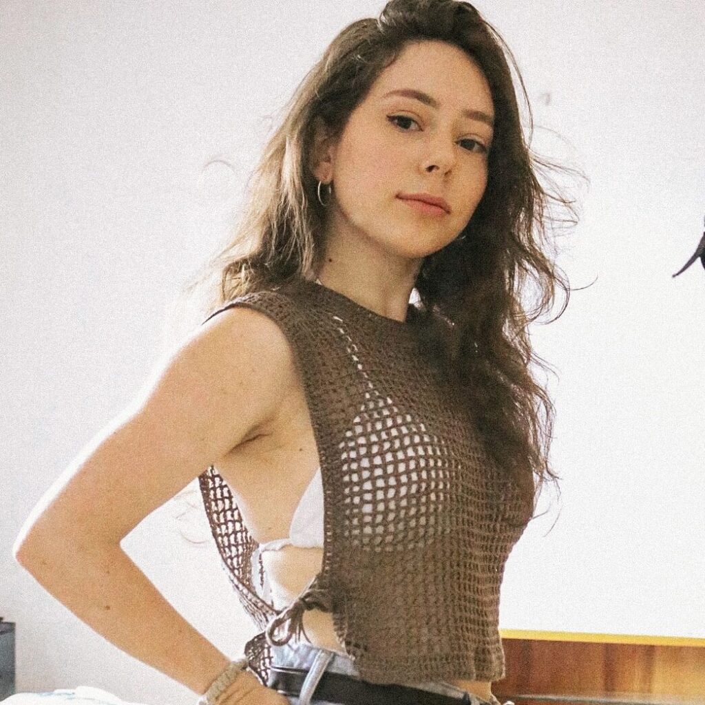 it’s summer mesh top