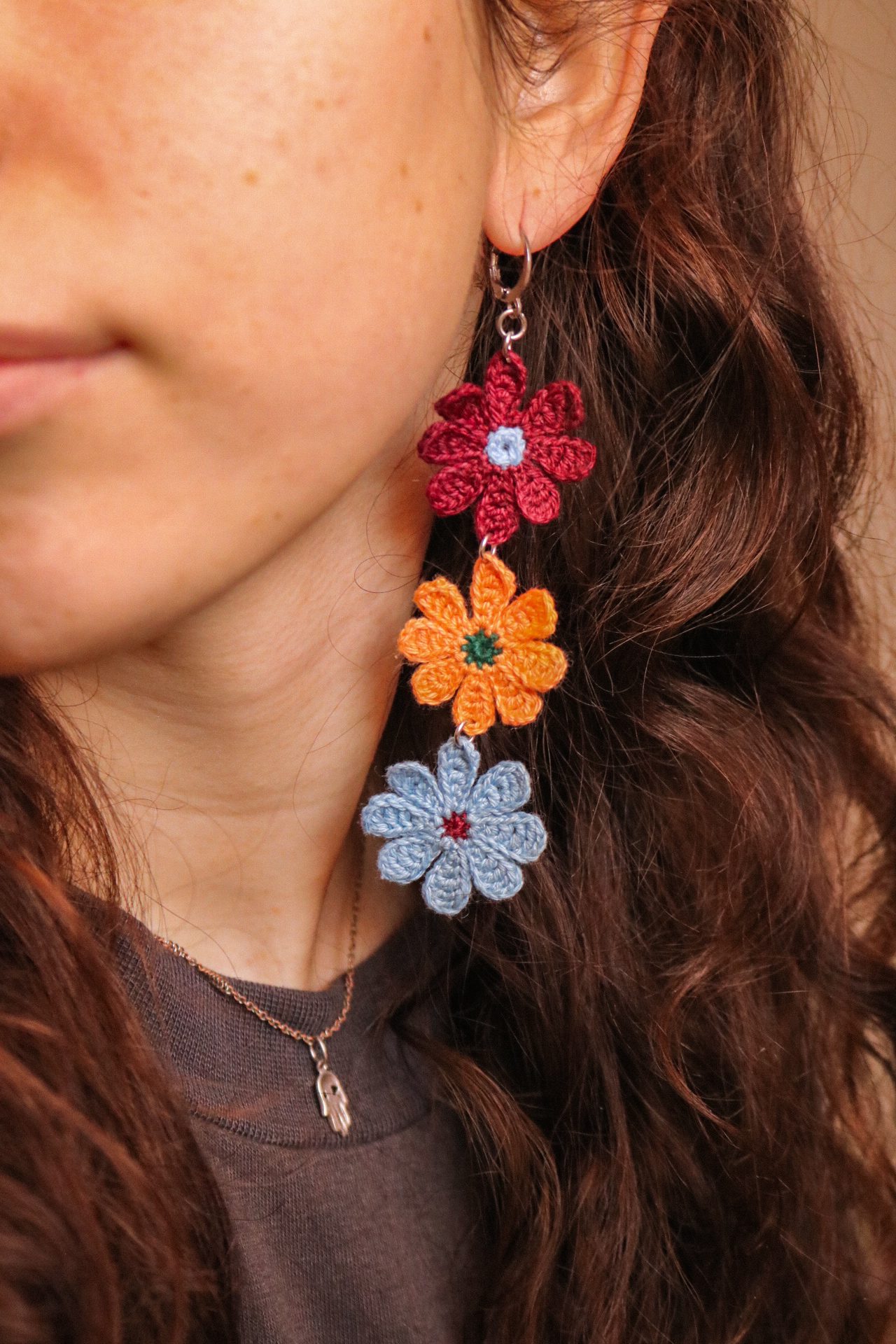 flower earings flower earings