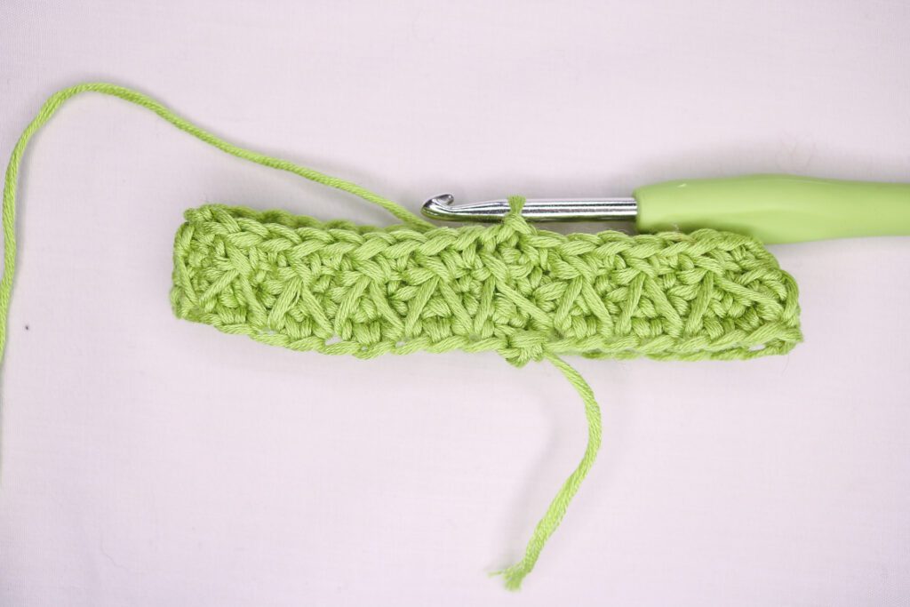 Jak háčkovat vzor včelí plástve dokola (Honeycomb Stitch) IMG 7216 1024x683 2