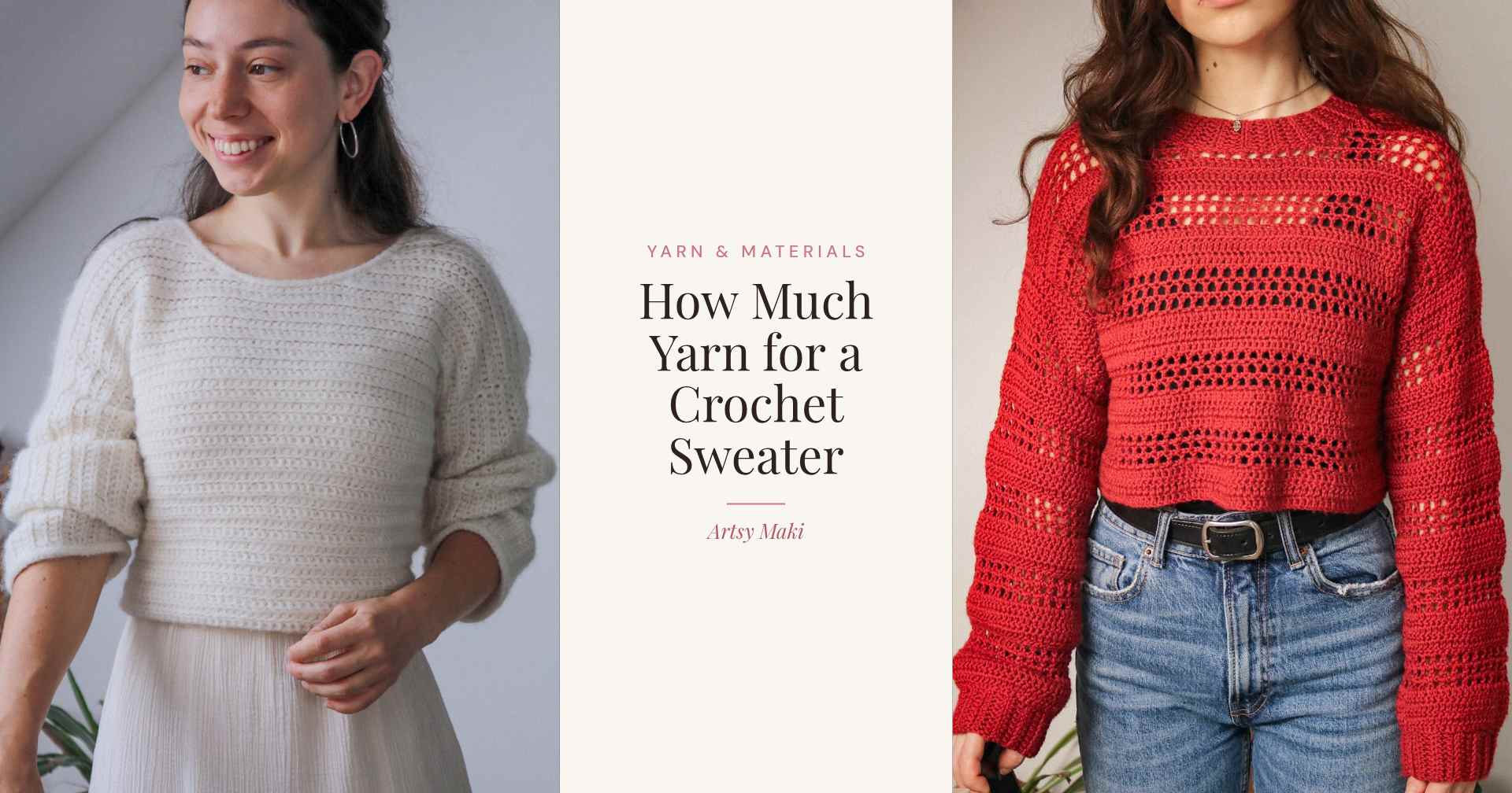 How Much Yarn Do You Need to Crochet a Sweater